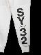 ���祬���ѥ�� DOUBLE KNIT EMBOSS CAMO SHIELD LOGO PANTS WHITE SY32 by SWEET YEARS �����磻�����ƥ����ȥ��Х����������ȥ��䡼��