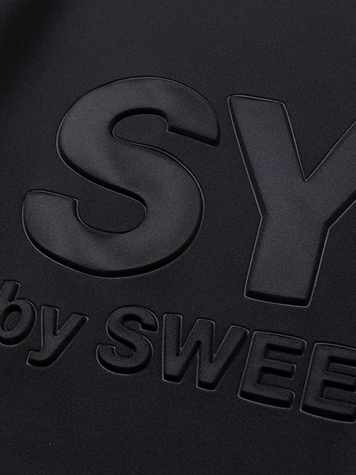 T����� DOUBLE KNIT EMBOSS LOGO TEE BLACK SY32 by SWEET YEARS �����磻�����ƥ��ȥ��Х����������ȥ��䡼��
