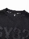 T����� DOUBLE KNIT EMBOSS LOGO TEE BLACK SY32 by SWEET YEARS �����磻�����ƥ��ȥ��Х����������ȥ��䡼��
