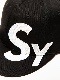 SY32 by SWEET YEARS ��SY LOGO TWILL CAP��BLACK�ڥ����磻�����ƥ��ȥ��Х����������ȥ��䡼����