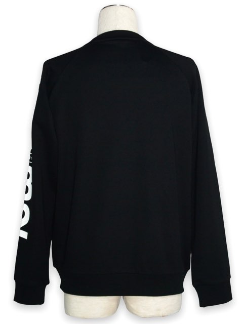 SY32 by SWEET YEARS��SHIELD LOGO P/O CREW��BLACK