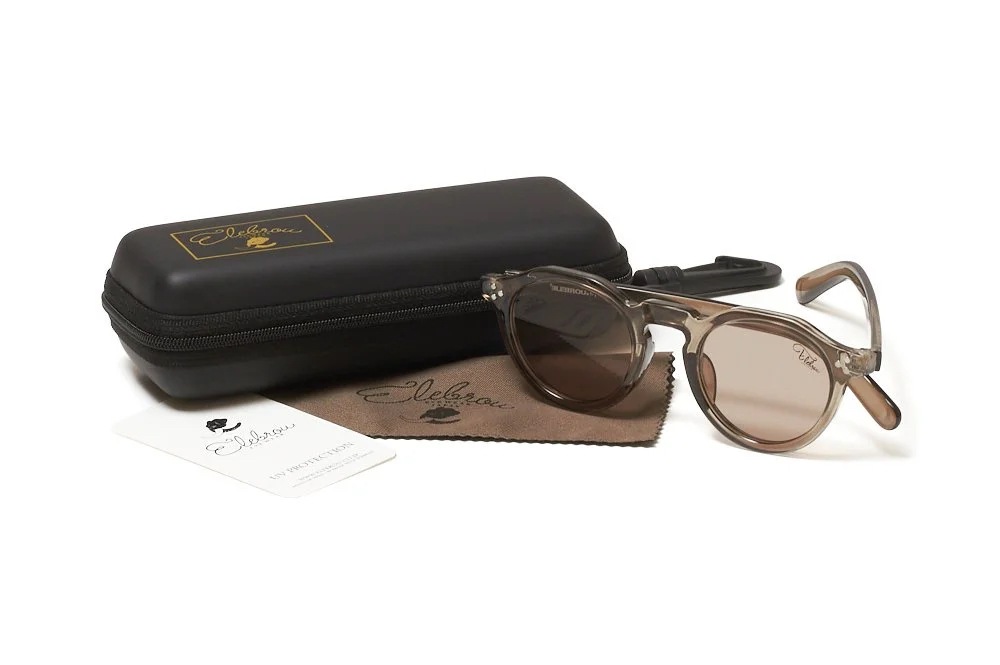 󥰥饹ڥաNo.438-4 Beaujolais Graykhaki ELEBROU eyewear ֥