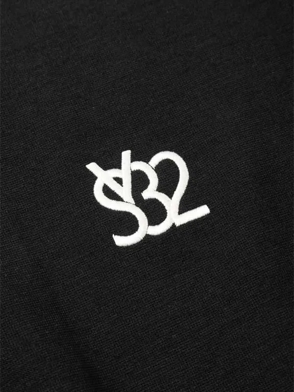 ��å��ͥå������ MODAL STRETCH MILANO MOCK NECK MEN'S BLACK SY32 by SWEET YEARS GOLF