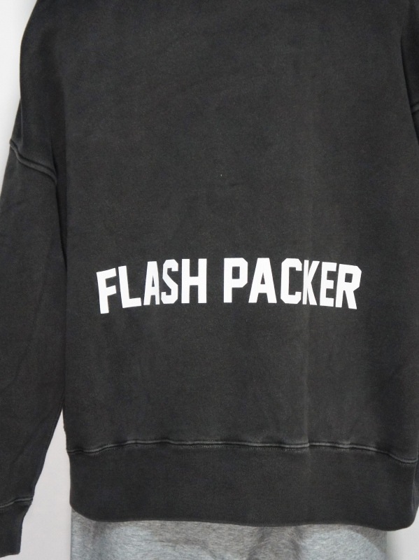 FLASH PACKER�֥��롼�ͥå��������å� [XSW-FXP] FW-13��BLACK�ڥե�å���ѥå���/FXP��