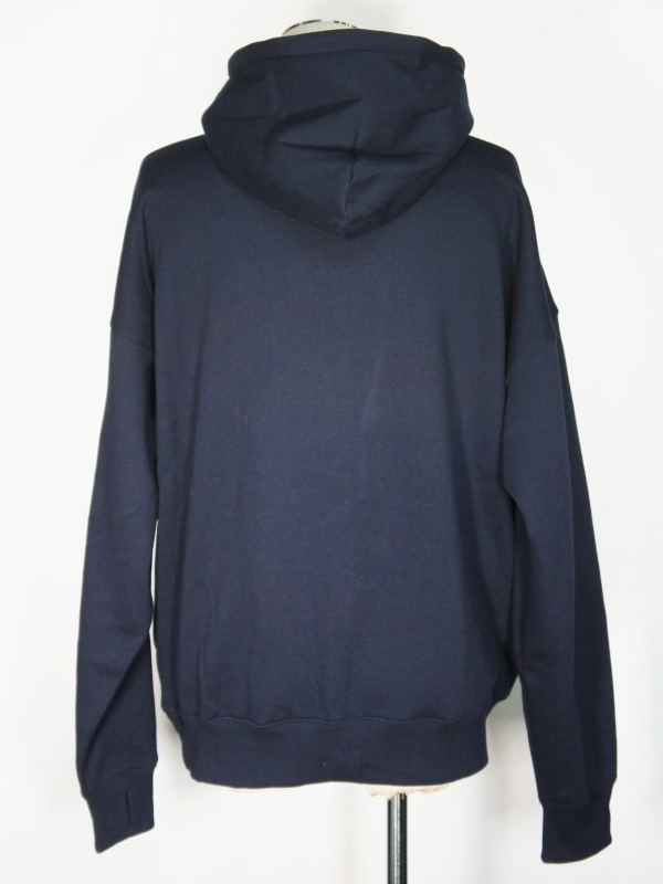 SY32 by SWEET YEARS��BOX LOGO BIG SILHOUETTE HOODIE��NAVY