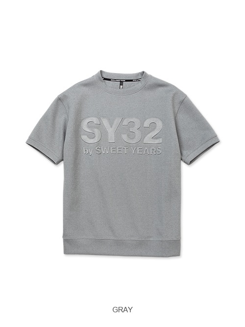 T����� DOUBLE KNIT EMBOSS LOGO TEE GRAY SY32 by SWEET YEARS �����磻�����ƥ��ȥ��Х����������ȥ��䡼��