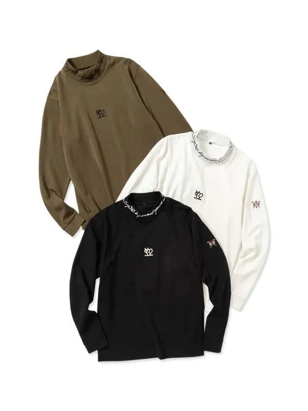 ��å��ͥå������ MODAL STRETCH MILANO MOCK NECK MEN'S OVIVE SY32 by SWEET YEARS GOLF