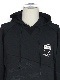 PO�ա��ǥ��� DOUBLE KNIT EMBOSS CAMO SHIELD LOGOP/O HOODIE BLACK��WHITE SY32 by SWEET YEARS �����磻�����ƥ��ȥ��Х����������ȥ��䡼��