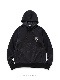 PO�ա��ǥ��� DOUBLE KNIT EMBOSS CAMO SHIELD LOGOP/O HOODIE BLACK��WHITE SY32 by SWEET YEARS �����磻�����ƥ��ȥ��Х����������ȥ��䡼��