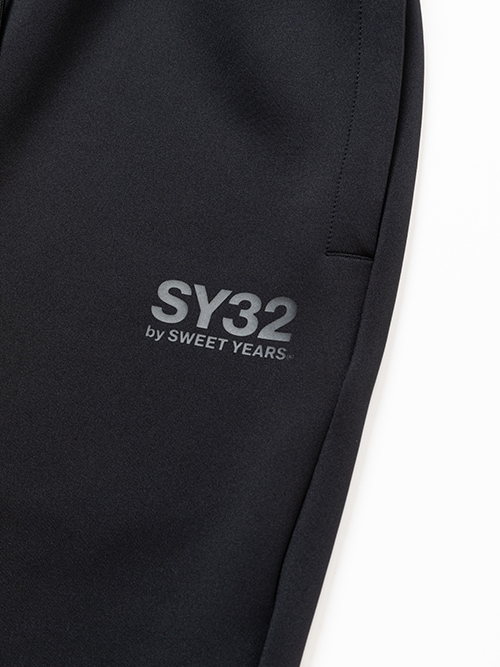 ���硼�ȥѥ�� DOUBLE KNIT EMBROIDERY LOGO SHORT PANTS BLACK SY32 by SWEET YEARS �����磻�����ƥ����ȥ��Х����������ȥ��䡼��