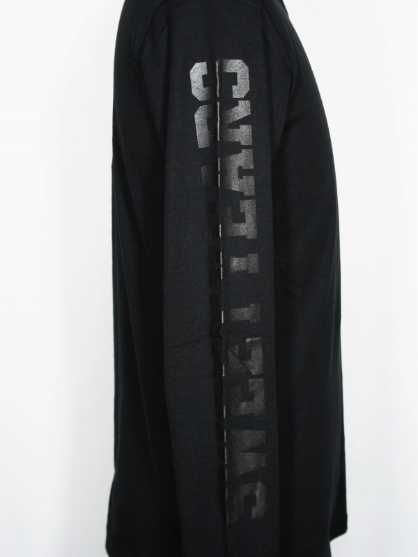 SY32 by SWEET YEARS��ARM LOGO L/S TEE��BLACK��BLACK�ڥ����磻�����ƥ��ȥ��Х����������ȥ��䡼��������T���֥�å��ߥ֥�å���