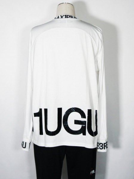 1PIU1UGUALE3 RELAX�֥磻�ɥͥå�����ĹµT����ġ�WHITE�ڥ��Υԥ����Υ���������ȥ� ���å�����