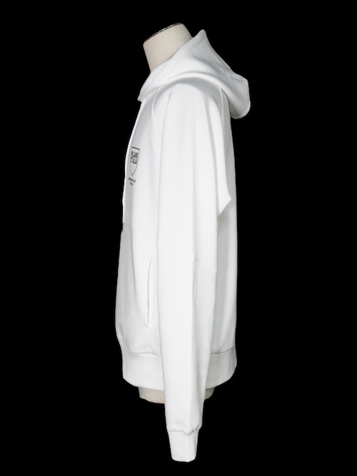 PO�ա��ǥ��� DOUBLE KNIT EMBOSS CAMO SHIELD LOGOP/O HOODIE WHITE SY32 by SWEET YEARS �����磻�����ƥ��ȥ��Х����������ȥ��䡼��