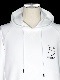 PO�ա��ǥ��� DOUBLE KNIT EMBOSS CAMO SHIELD LOGOP/O HOODIE WHITE SY32 by SWEET YEARS �����磻�����ƥ��ȥ��Х����������ȥ��䡼��