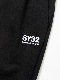 SY32 by SWEET YEARSBASIC SWEAT ZIP PANTSBLACK