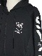 ZIP�ա��ǥ��� DOUBLE KNIT EMBOSS CAMO SHIELD LOGO ZIP HOODIE BLACK��WHITE SY32 by SWEET YEARS �����磻�����ƥ��ȥ��Х����������ȥ��䡼��