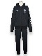 ZIP�ա��ǥ��� DOUBLE KNIT EMBOSS CAMO SHIELD LOGO ZIP HOODIE BLACK��WHITE SY32 by SWEET YEARS �����磻�����ƥ��ȥ��Х����������ȥ��䡼��