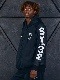 ZIP�ա��ǥ��� DOUBLE KNIT EMBOSS CAMO SHIELD LOGO ZIP HOODIE BLACK��WHITE SY32 by SWEET YEARS �����磻�����ƥ��ȥ��Х����������ȥ��䡼��