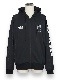 ZIP�ա��ǥ��� DOUBLE KNIT EMBOSS CAMO SHIELD LOGO ZIP HOODIE BLACK��WHITE SY32 by SWEET YEARS �����磻�����ƥ��ȥ��Х����������ȥ��䡼��