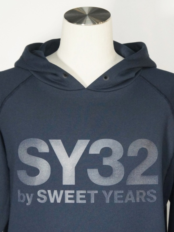 �ѡ����� SY32 by SWEET YEARS��REFLECTOR PRT HOODIE��NAVY
