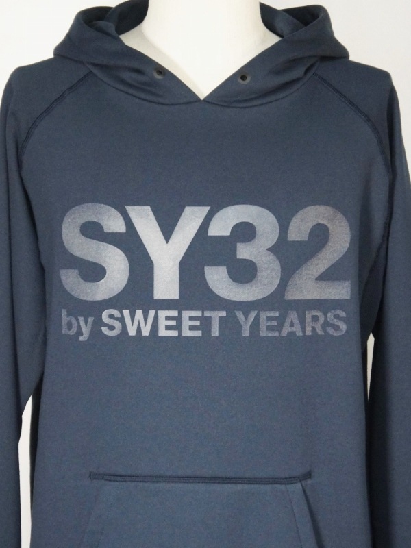 �ѡ����� SY32 by SWEET YEARS��REFLECTOR PRT HOODIE��NAVY