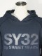 �ѡ����� SY32 by SWEET YEARS��REFLECTOR PRT HOODIE��NAVY