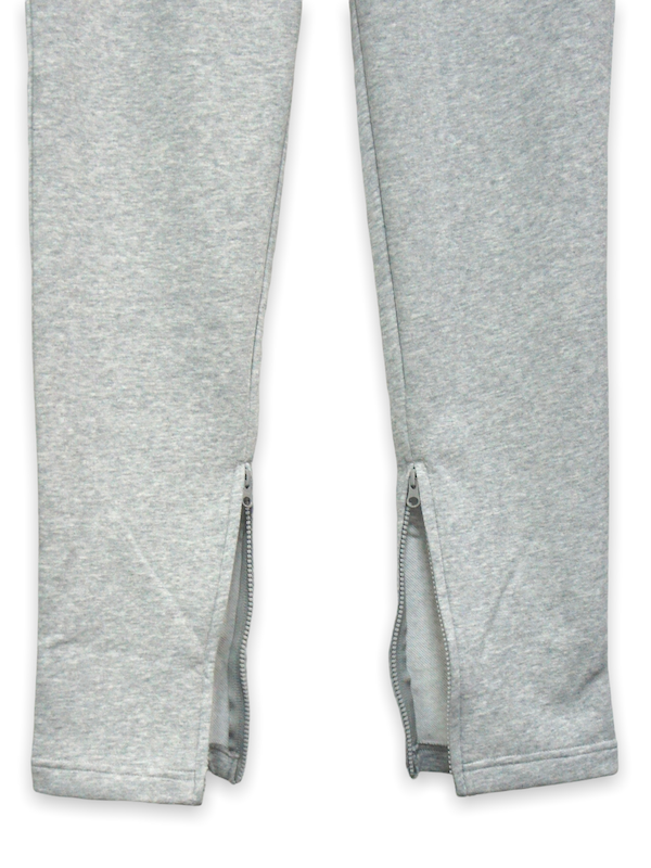 SY32 by SWEET YEARS��BASIC SWEAT ZIP PANTS��GRAY