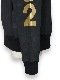 ZIP�ա��ǥ��� DOUBLE KNIT EMBOSS CAMO SHIELD LOGO ZIP HOODIE BLACK��GOLD SY32 by SWEET YEARS �����磻�����ƥ��ȥ��Х����������ȥ��䡼��