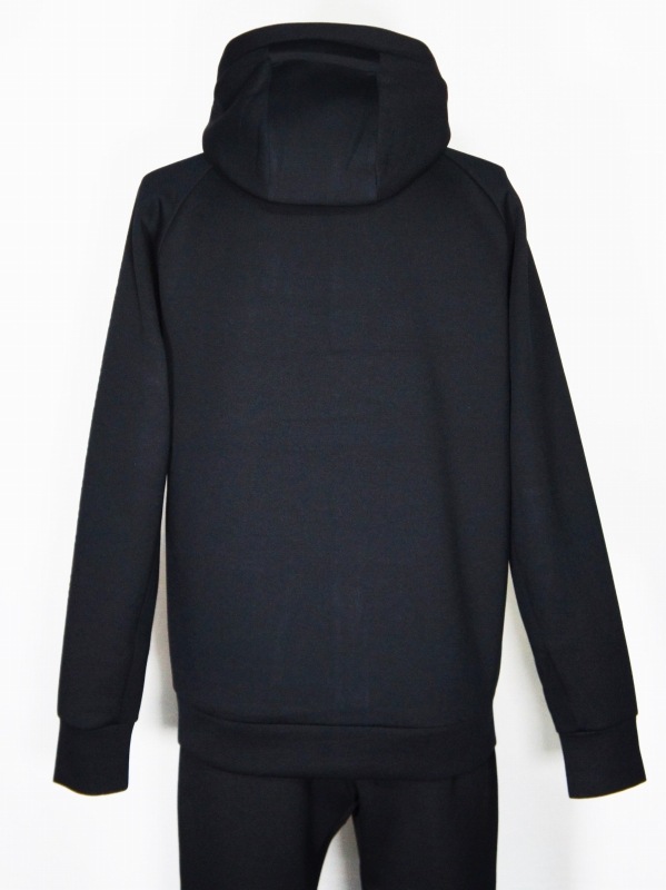 SY32 by SWEET YEARS��DOUBLE KNIT EMBOSS HOODIE-10807��BLACK ���:19,800��