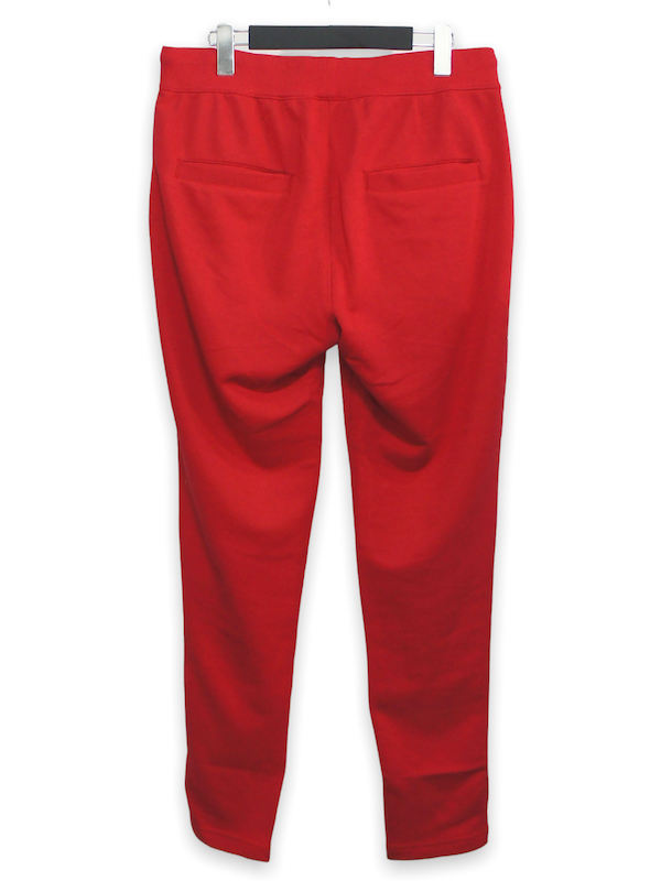 30%OFF SY32 by SWEET YEARS��BASIC SWEAT ZIP PANTS��RED
