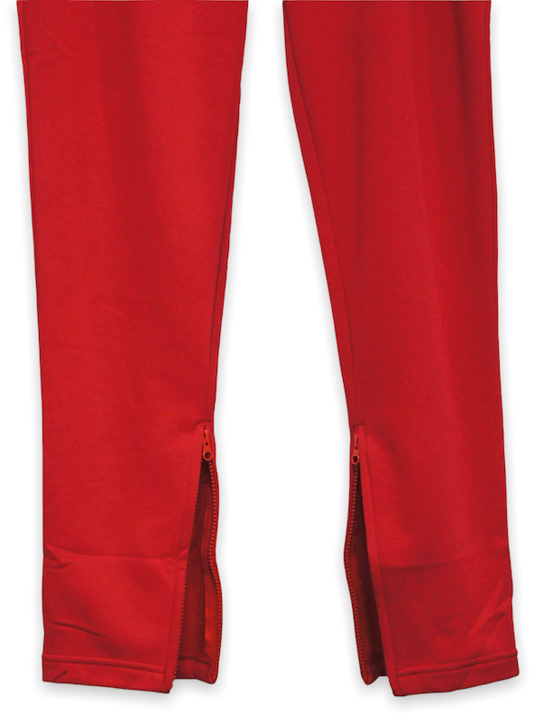 30%OFF SY32 by SWEET YEARS��BASIC SWEAT ZIP PANTS��RED