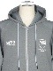 ZIP�ա��ǥ��� DOUBLE KNIT EMBOSS CAMO SHIELD LOGO ZIP HOODIE GRAY SY32 by SWEET YEARS �����磻�����ƥ��ȥ��Х����������ȥ��䡼��