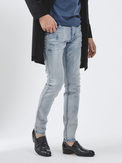 ���ꥸ�ʥ�Х�����դ� �ϥ��ѡ����ȥ�å� �����ˡ� �ǥ˥� �饤�ȥ֥롼��5351POUR LES HOMMES 5351�ס��롦����