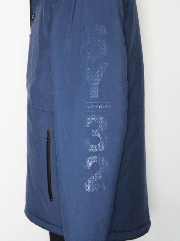 SY32 by SWEET YEARS��INSULATION EMBOSS HOODIE-10803��NAVY ���:37,400��