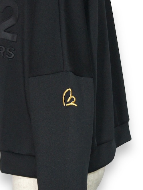 ��ǥ����� �ȥ졼�ʡ� WOMEN'S DOUBLE KNIT EMBOSS PULLOVER BLACK SY32 by SWEET YEARS �����磻�����ƥ����ȥ��Х����������ȥ��䡼��