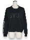 ��ǥ����� �ȥ졼�ʡ� WOMEN'S DOUBLE KNIT EMBOSS PULLOVER BLACK SY32 by SWEET YEARS �����磻�����ƥ����ȥ��Х����������ȥ��䡼��