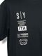 T MULTI LOGO GRAPHIC TEE BLACK SY32 by SWEET YEARS 磻ƥȥХȥ䡼
