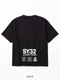 T MULTI LOGO GRAPHIC TEE BLACK SY32 by SWEET YEARS 磻ƥȥХȥ䡼