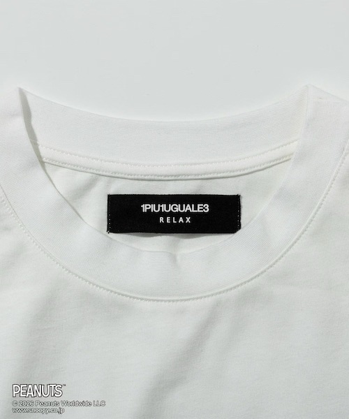 ���̡��ԡ� ���硼��������ȾµT����� �ۥ磻�� 1PIU1UGUALE3 RELAX ���Υԥ����Υ���������ȥ� ���å���