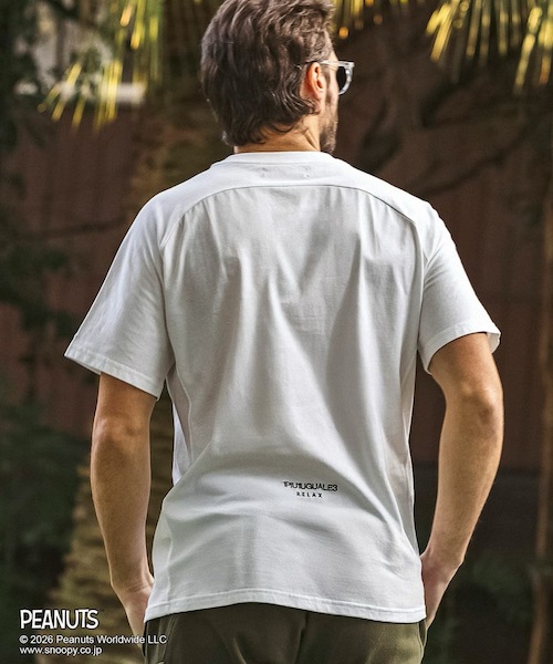 ���̡��ԡ� ���硼��������ȾµT����� �ۥ磻�� 1PIU1UGUALE3 RELAX ���Υԥ����Υ���������ȥ� ���å���