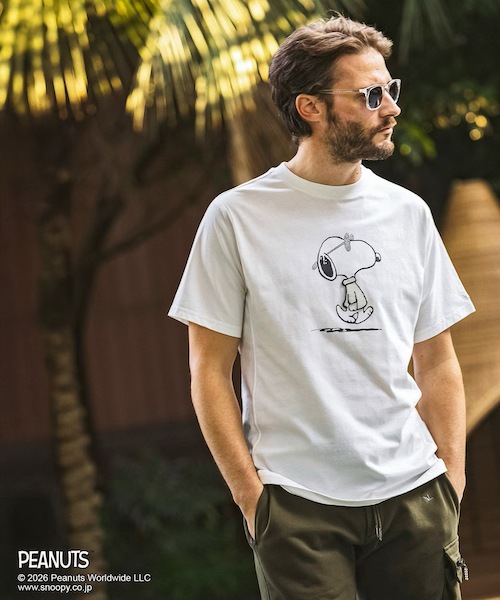 ���̡��ԡ� ���硼��������ȾµT����� �ۥ磻�� 1PIU1UGUALE3 RELAX ���Υԥ����Υ���������ȥ� ���å���