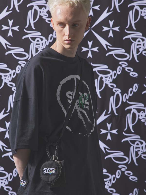 T����� DRAWING PACE OVERSIZE TEE BLACK SY32 by SWEET YEARS �����磻�����ƥ��ȥ��Х����������ȥ��䡼��