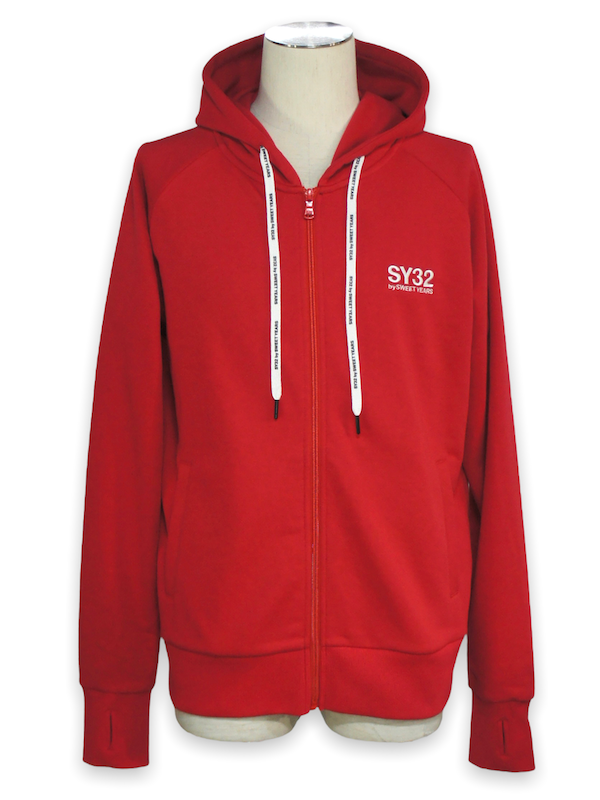 SY32 by SWEET YEARSBASIC ZIP HOODIE Ver.2.0RED