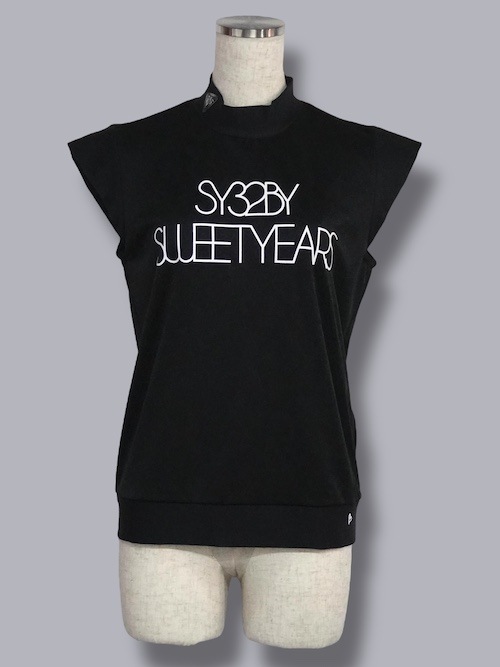 ǥ åͥå ORIGINAL JQ SHORT SLEEVE MOCK BLACK SY32 GOLF 磻ƥȥХȥ䡼 