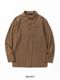 10%OFF �ݥ������ FLEECE MINI PILE COLLER SHIRTS MEN'S BROWN SY32 by SWEET YEARS GOLF