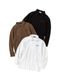 10%OFF �ݥ������ FLEECE MINI PILE COLLER SHIRTS MEN'S BROWN SY32 by SWEET YEARS GOLF