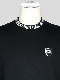 SY32 by SWEET YEARS��NECK DESIGNS L/S TEE��BLACK