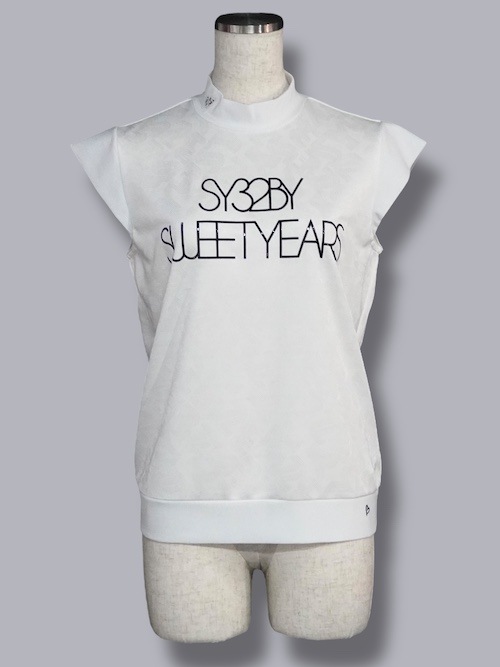 ǥ åͥå ORIGINAL JQ SHORT SLEEVE MOCK WHITE SY32 GOLF 磻ƥȥХȥ䡼 