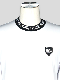 SY32 by SWEET YEARS��NECK DESIGNS L/S TEE��WHITE