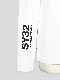 SY32 by SWEET YEARS��NECK DESIGNS L/S TEE��WHITE
